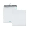 Redi-Strip Poly Mailer, #4, Square Flap with Perforated Strip, Redi-Strip Adhesive Closure, 10 x 13, White, 100/Pack - Image 2
