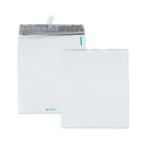 Redi-Strip Poly Expansion Mailer, #5 1/4, Square Flap, Redi-Strip Adhesive Closure, 13 x 16, White, 100/Carton