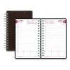 DuraFlex Weekly Planner, 8 x 5, Black Cover, 12-Month (Jan to Dec): 2024