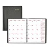 Essential Collection Weekly Appointment Book in Columnar Format, 11 x 8.5, Black Cover, 12-Month (Jan to Dec): 2024