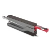 Premium Desktop Half Strip Stapler, 30-Sheet Capacity, Gray/black - Image 2