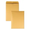 Catalog Envelope, 28 lb Bond Weight Kraft, #1, Square Flap, Gummed Closure, 6 x 9, Brown Kraft, 100/Box