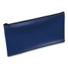 Multipurpose Zipper Deposit Bags, Polyester, 11.3 X 6.3, Blue, 3/pack - Image 2