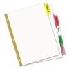 Write and Erase Big Tab Paper Dividers, 5-Tab, 11 x 8.5, White, Assorted Tabs, 1 Set - Image 3