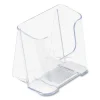 Docuholder For Countertop/wall-Mount, Leaflet Size, 4.37w X 3.25d X 3.87h, Clear - Image 2