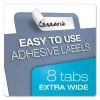 Tabloid-Size Poly Index Divider, 8-Tab, 11 X 17, Assorted, 1 Set - Image 3