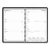 Recycled Weekly Appointment Book, 8 x 5, Black Cover, 12-Month (Jan to Dec): 2024 - Image 3