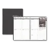 Black-on-White Photo Weekly Appointment Book, Landscapes Photography, 11 x 8.5, Black Cover, 12-Month (Jan to Dec): 2024