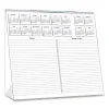 Recycled Cosmos Tent Calendar, Cosmos Artwork, 6 x 6, White/Blue/Multicolor Sheets, 12-Month (Jan to Dec): 2024 - Image 3