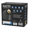 Model 1606 Mighty Pro Electric Pencil Sharpener, Ac-Powered, 4 X 8 X 7.5, Black/gold/smoke