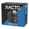 Model 1606 Mighty Pro Electric Pencil Sharpener, Ac-Powered, 4 X 8 X 7.5, Black/gold/smoke - Image 2