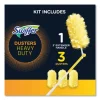 Heavy Duty Dusters Refill, Dust Lock Fiber, Yellow, 6/box, 4 Boxes/carton - Image 3