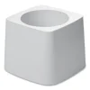 Commercial-Grade Toilet Bowl Brush Holder, White - Image 2