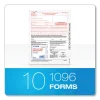 1096 Tax Form for Inkjet/Laser Printers, Fiscal Year: 2023, One-Part (No Copies), 8 x 11, 10 Forms Total