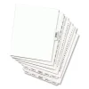 Preprinted Legal Exhibit Side Tab Index Dividers, Avery Style, 26-Tab, G, 11 x 8.5, White, 25/Set, (1407) - Image 4