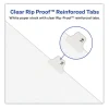 Preprinted Legal Exhibit Side Tab Index Dividers, Avery Style, 26-Tab, G, 11 x 8.5, White, 25/Set, (1407) - Image 2