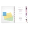 Mina Weekly/Monthly Planner, Main Floral Artwork, 11 x 8.5, White/Violet/Peach Cover, 12-Month (Jan to Dec): 2024 - Image 3