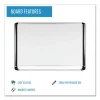 Gold Ultra Magnetic Dry Erase Boards, 48 x 36, White Surface, Black Aluminum Frame - Image 3