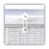 Poly String and Button Interoffice Envelopes, Open-Side (Horizontal), 9.75 x 11.63, Clear, 5/Pack - Image 3
