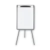 Magnetic Gold Ultra Dry Erase Tripod Easel with Extension Arms, 32″ to 72″, Black/Silver