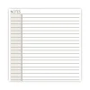 Lined Notes Pages For Planners/organizers, 8.5 X 5.5, White Sheets, Undated - Image 2