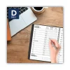 Two-Person Group Daily Appointment Book, 11 x 8, Black Cover, 12-Month (Jan to Dec): 2024 - Image 2