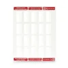 Laser Printable Index Tabs, 1/5-Cut, White, 2" Wide, 300/Pack - Image 3