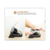 20-Sheet Ez Squeeze Three-Hole Punch, 9/32" Holes, Black/silver - Image 2