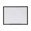 Design Series Deluxe Dry Erase Board, 48 x 36, White Surface, Black Anodized Aluminum Frame