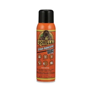 Spray Adhesive, 14 oz, Dries Clear