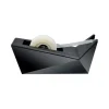 Facet Design One-Handed Dispenser With One Roll Of Tape, 1″ Core, Plastic, BlackC