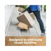 Curbside Recyclable Padded Mailer, #6, Bubble Cushion, Self-Adhesive Closure, 13.75 x 20, Natural Kraft, 50/Carton - Image 3