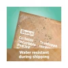 Curbside Recyclable Padded Mailer, #6, Bubble Cushion, Self-Adhesive Closure, 13.75 x 20, Natural Kraft, 50/Carton - Image 2