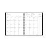 Contemporary Lite Monthly Planner, Contemporary Lite Artwork, 11 x 9, Black Cover, 12-Month (Jan to Dec): 2024 - Image 3