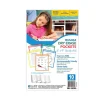 Reusable Dry Erase Pockets, 6 X 9, Assorted Primary Colors, 10/pack - Image 2