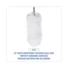 Microfeather Duster, Microfiber Feathers, Washable, 23", White - Image 3