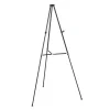 Lightweight Telescoping Tripod Easel, Adjusts 38″ To 66″ High, Aluminum, Black