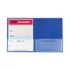 Classroom Connector Folders, 11 x 8.5, Blue, 25/Box - Image 2
