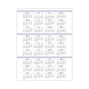 Recycled WildFlower Weekly/Monthly Planner, WildFlower Artwork, 11 x 8.5, Gray/White/Purple Cover, 12-Month (Jan-Dec): 2024 - Image 2