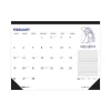 Recycled Zodiac Desk Pad Calendar, Zodiac Artwork, 17 x 22, White Sheets, Black Binding/Corners, 12-Month (Jan-Dec) 2024 - Image 3