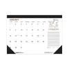 Recycled Zodiac Desk Pad Calendar, Zodiac Artwork, 17 x 22, White Sheets, Black Binding/Corners, 12-Month (Jan-Dec) 2024 - Image 2