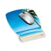 Fun Design Clear Gel Mouse Pad with Wrist Rest, 6.8 x 8.6, Beach Design - Image 2