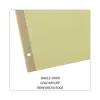 Deluxe Preprinted Simulated Leather Tab Dividers With Gold Printing, 25-Tab, A To Z, 11 X 8.5, Buff, 1 Set - Image 3