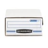 Liberty Binder-Pak, Letter Files, 9.13″ X 11.38″ X 4.38″, White/blue - Image 2
