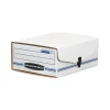 Liberty Binder-Pak, Letter Files, 9.13″ X 11.38″ X 4.38″, White/blue