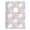 Margaret Jeane Geo Tile Academic Weekly/Monthly Planner, 8 x 5, Blue/Peach Cover, 12-Month (July to June): 2022 to 2023