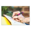 Fountain Pen, Fine 0.6 mm, Black Ink, Black/Gray Barrel, 12/Pack - Image 2