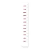 12 Month Whiteboard Calendar with Radius Corners, 36 x 24, White/Red/Black Surface, Ships in 7-10 Business Days - Image 3