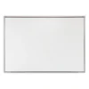 Proma Magnetic Porcelain Projection Whiteboard w/Satin Aluminum Frame, 96.5 x 48.5, White Surface,Ships in 7-10 Business Days