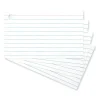 Ring Index Cards, Ruled, 3 X 5, White, 100/pack